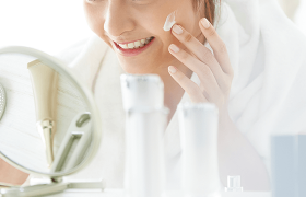 化粧ノリがよくなり 肌がワントーン明るくなります