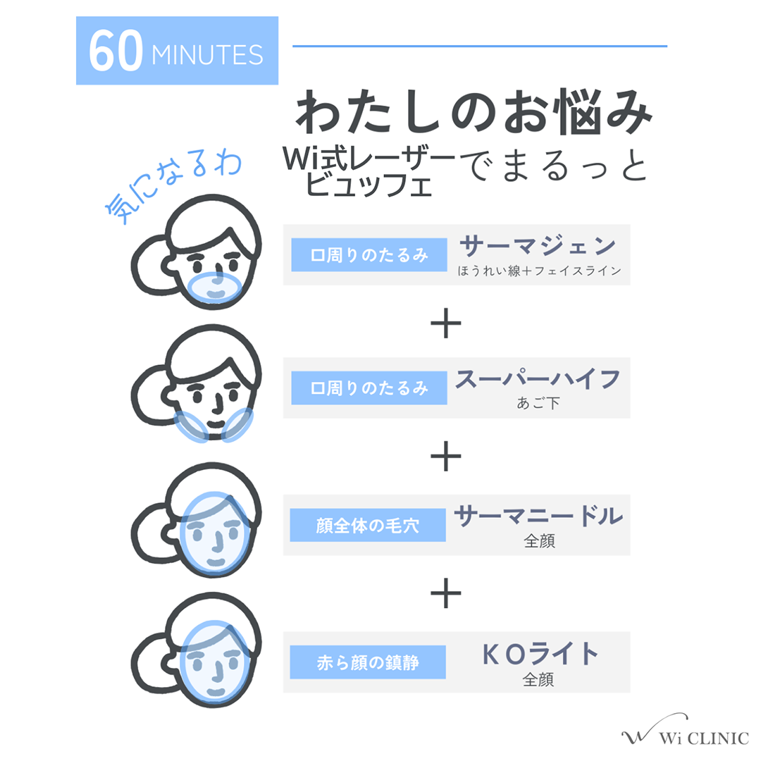【レーザービュッフェ】パーソナルレーザー当て放題！14種から選ぶ